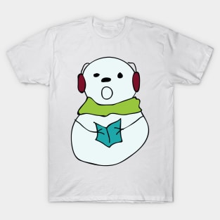 snowman singing T-Shirt